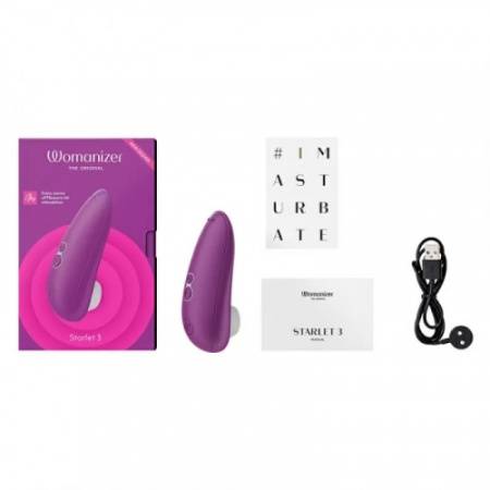 Womanizer Starlet 3 - бесконтактный стимулятор клитора (6 режимов) фиолетовый